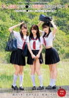 Dripping Wet Girls Are Taking Shelter From The Rain And Receiving Sexual Harassment 7-Chiharu Miyazawa,Mitsuki Nagisa,Ichika Matsumoto